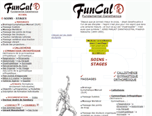 Tablet Screenshot of funcal.com